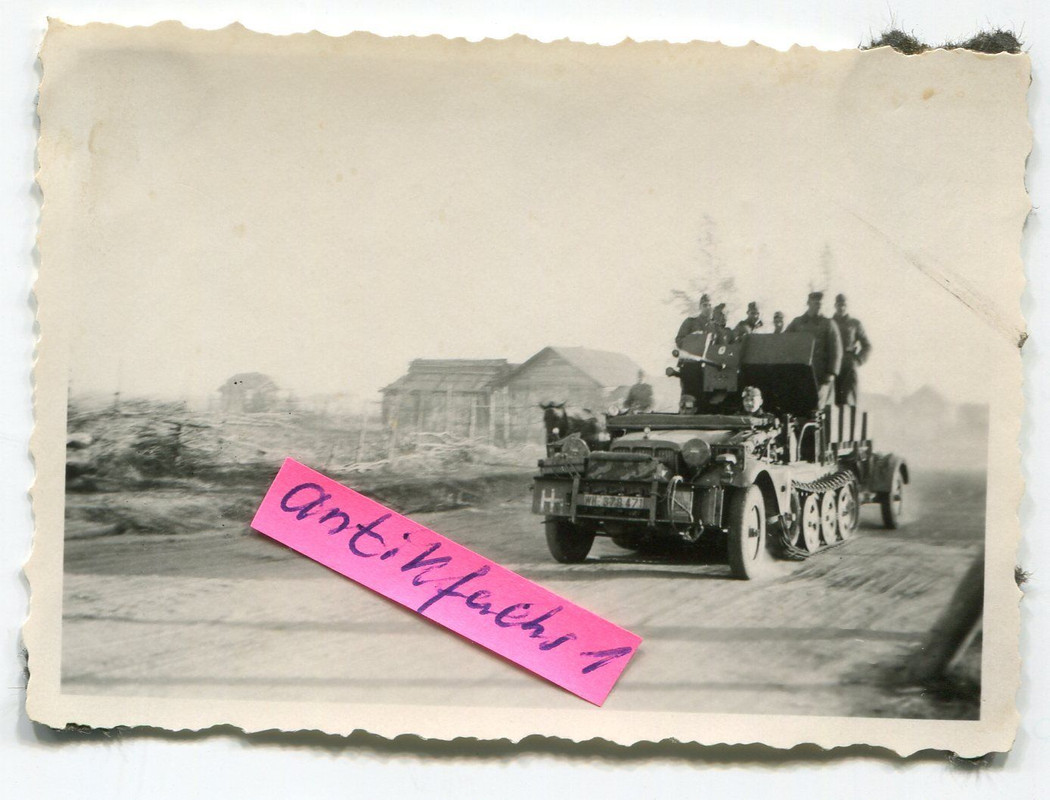 Deut. Halbkette als Heeresflak-SfL in Rußland od