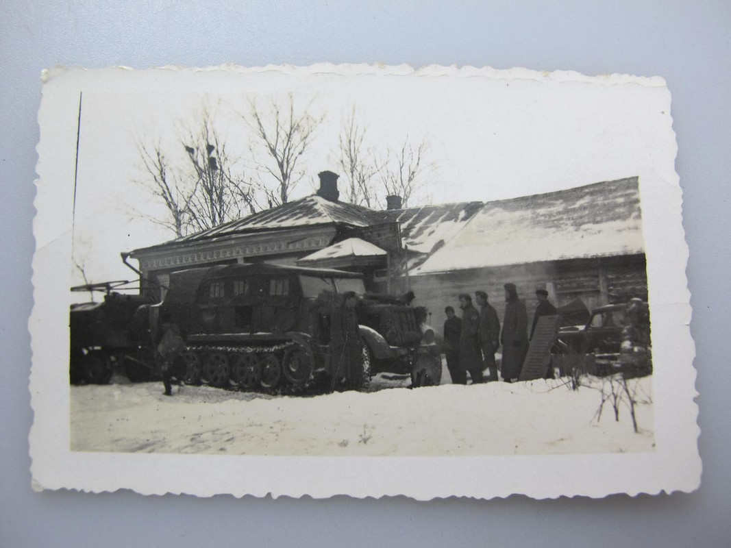 Foto, Halbkette im Einsatz, Rußland, Winter