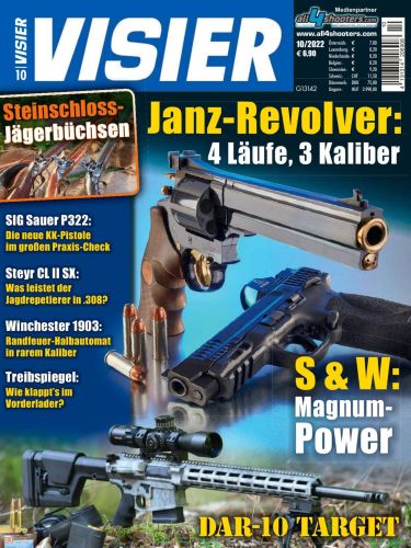 Cover: Visier Waffenmagazin No 10 Oktober 2022