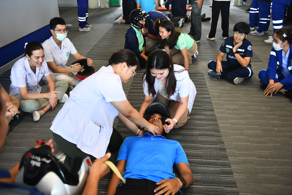 13 อบรมแพทย์ พยาบาล หน่วยฉุกเฉิน