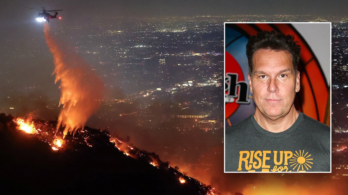 Hollywood Hills Fire