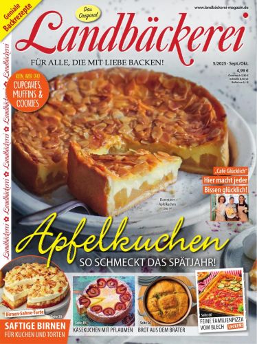 Landbäckerei Magazin No 05 September-Oktober 2025
Landbäckerei Magazin No 05 September-Oktober 2025