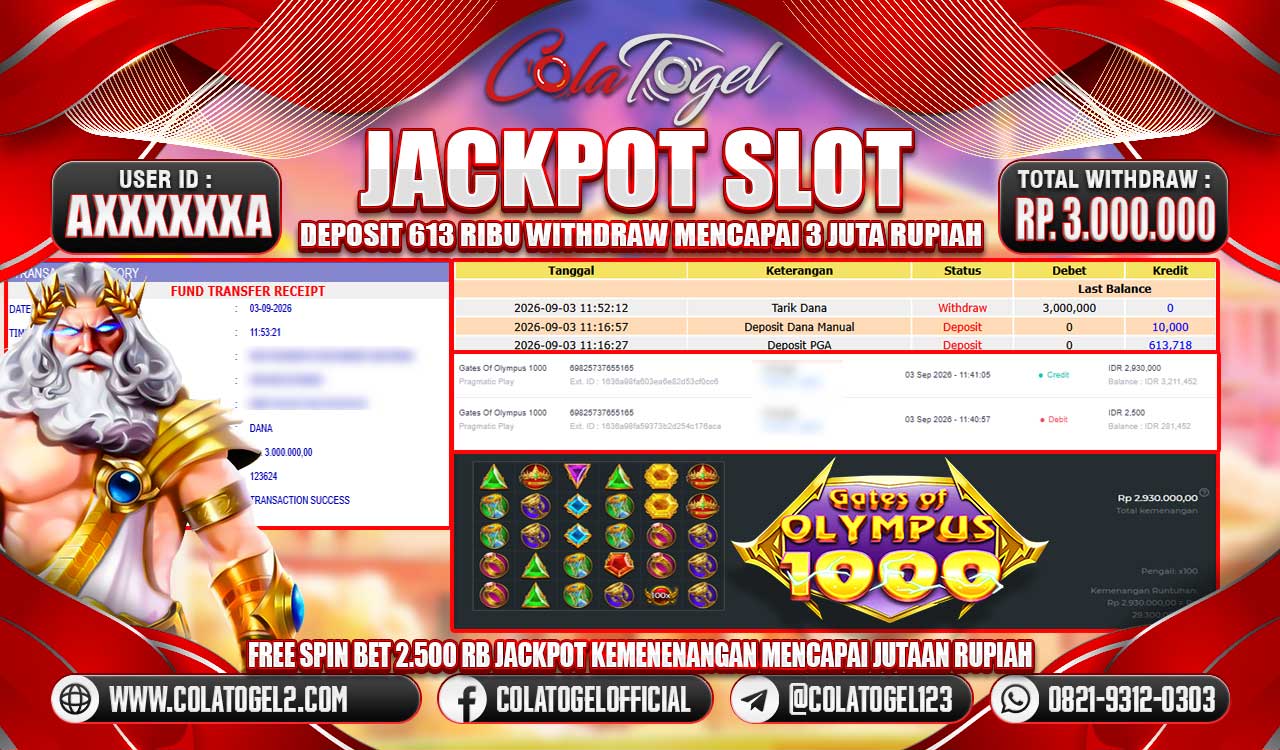 JACKPOT SLOT GACORR!!