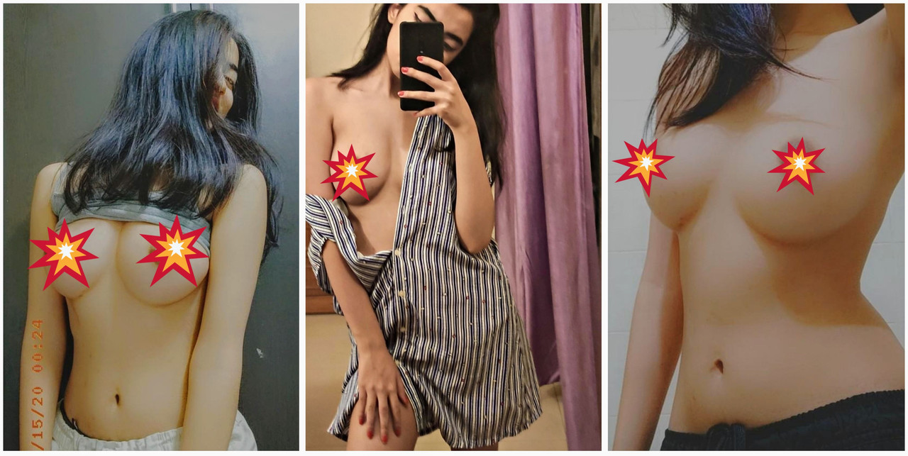 Extremely Cute Sexy SnapChat Babe Riya Showing her Titties & Rubbing her Pussy