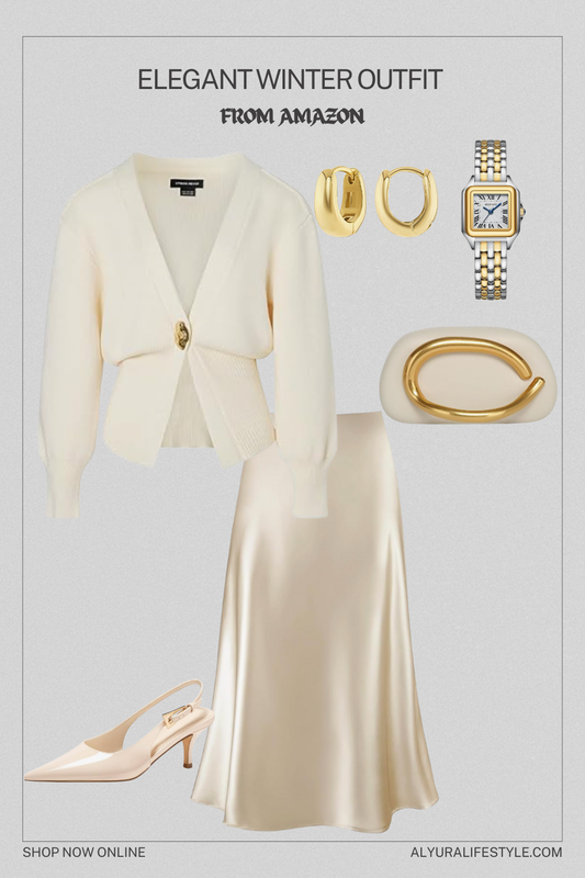 Elegant Winter Outfit | Classy Neutral Style ✨