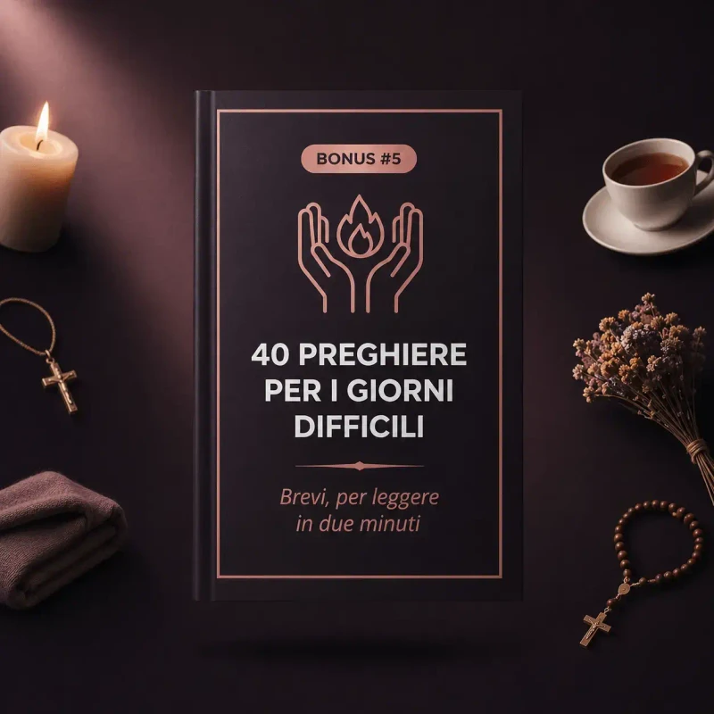 Bonus 5: 40 preghiere per i giorni in cui non ce la fai