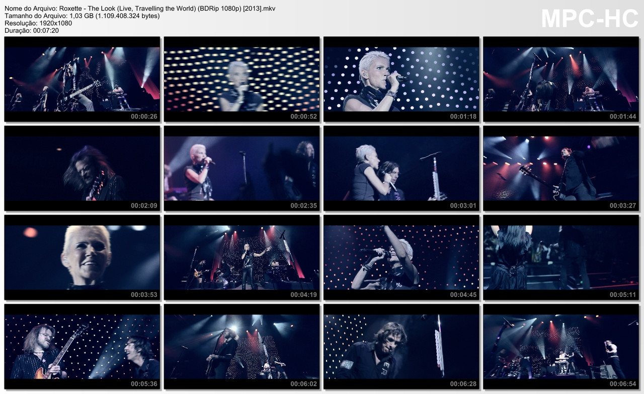 Roxette - The Look (Live, Travelling the World) (BDRip 1080p) [2013]