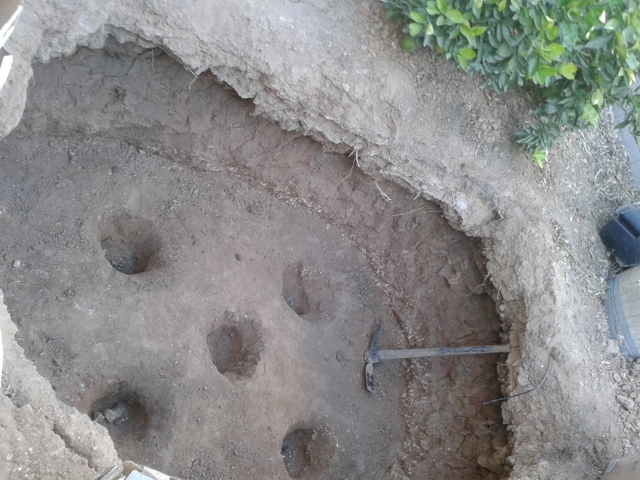 LARGE HOLE DUG IN AZ