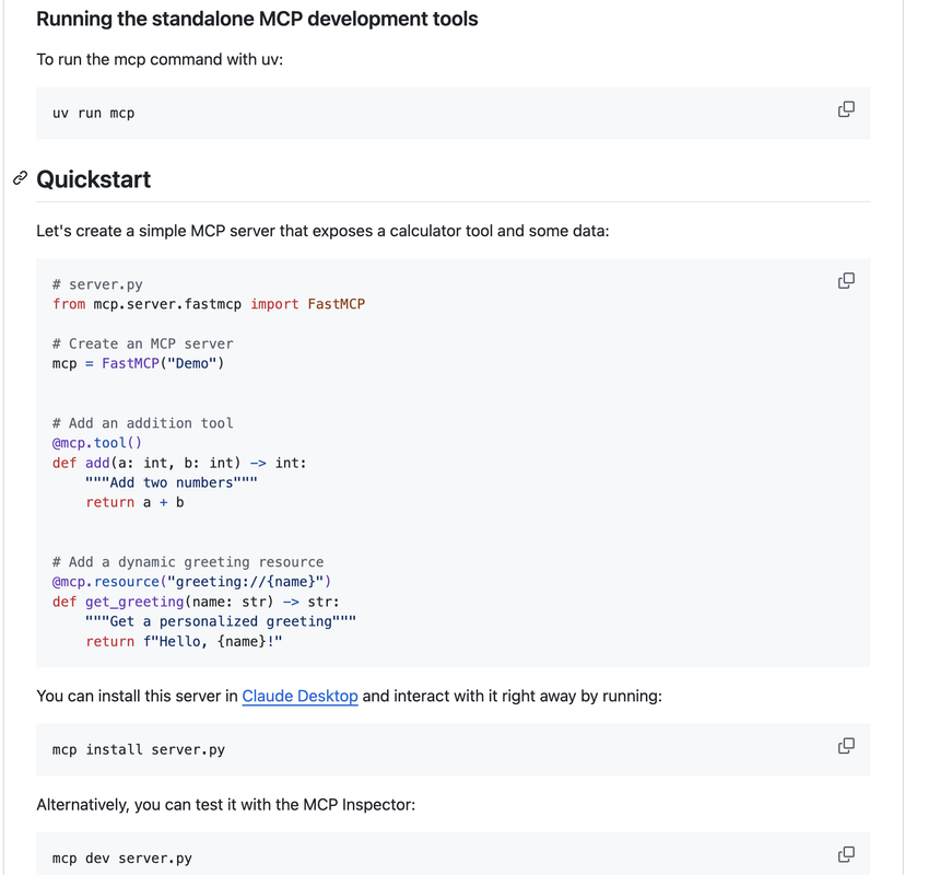 how to write a mcp server