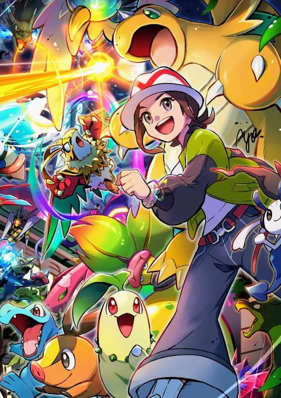 charizard-lucario-chikorita-tepig-dragon