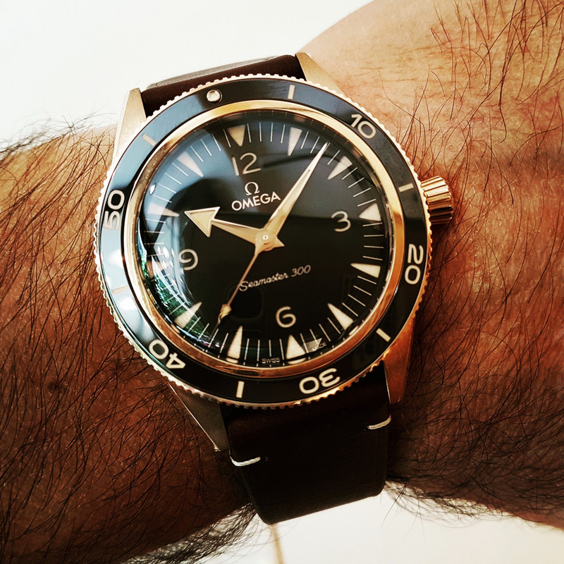 Ω Seamaster 300 Co-Axial Master Chronometer Bronze Gold 41mm Cal. 8912 (1)