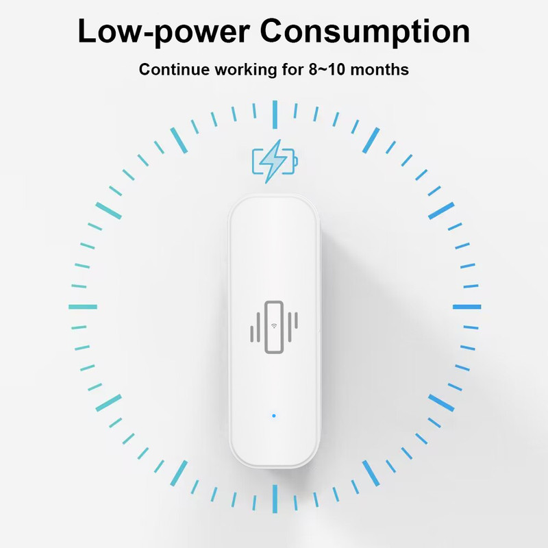 Tuya WiFi Smart Vibration Sensor | Smart Home Security & Vibration Alarm Sensor Sri Lanka thumbnail 6 - Smart Dream Home Lanka