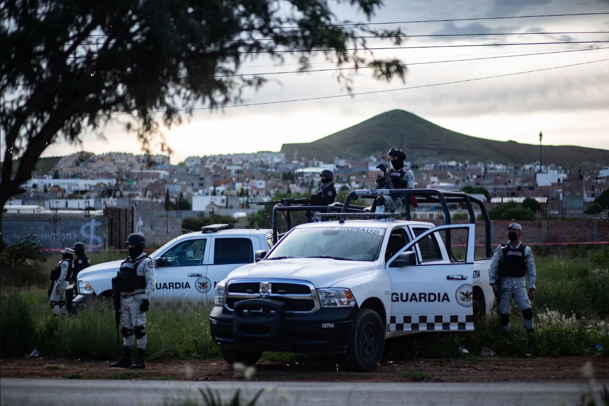 Civiles armados enfrentan a Guardia Nacional en Zacatecas