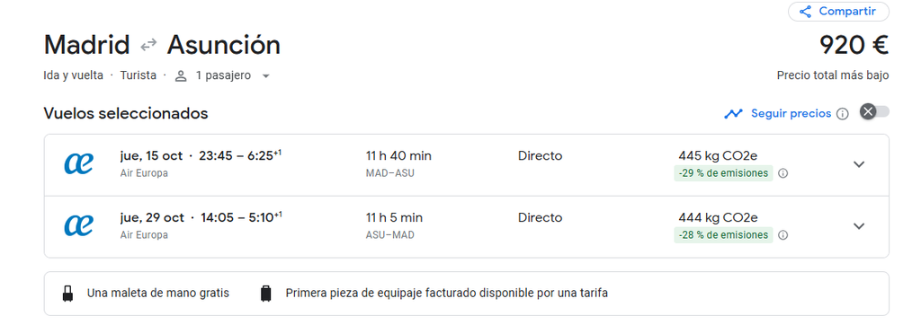 Volar a Paraguay: aeropuertos, aerolíneas - Foro América del Sur