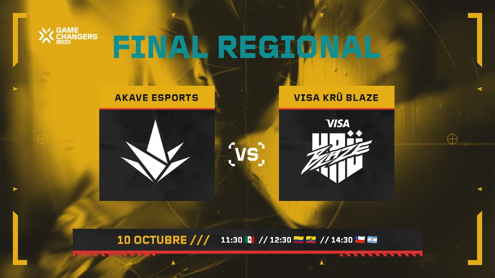 VISA KRÜ Blaze vs Akave Esports: la Final LATAM 2025 se juega en casa