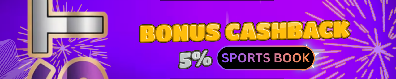 BONUS CASHBACK 5% (SPORTSBOOK)