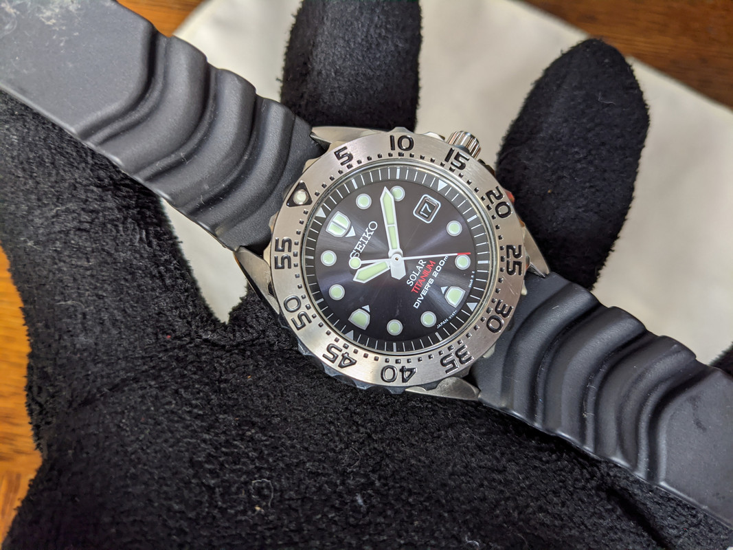 FS Seiko JDM Solar Titanium diver SBDN013 | WatchUSeek Watch Forums