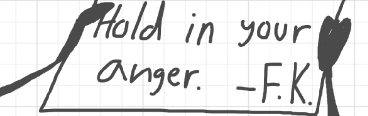 A panel from You're In Danger, Boy, episode seven of the Board Boards object show by Furretwalk/WalkingFurret.