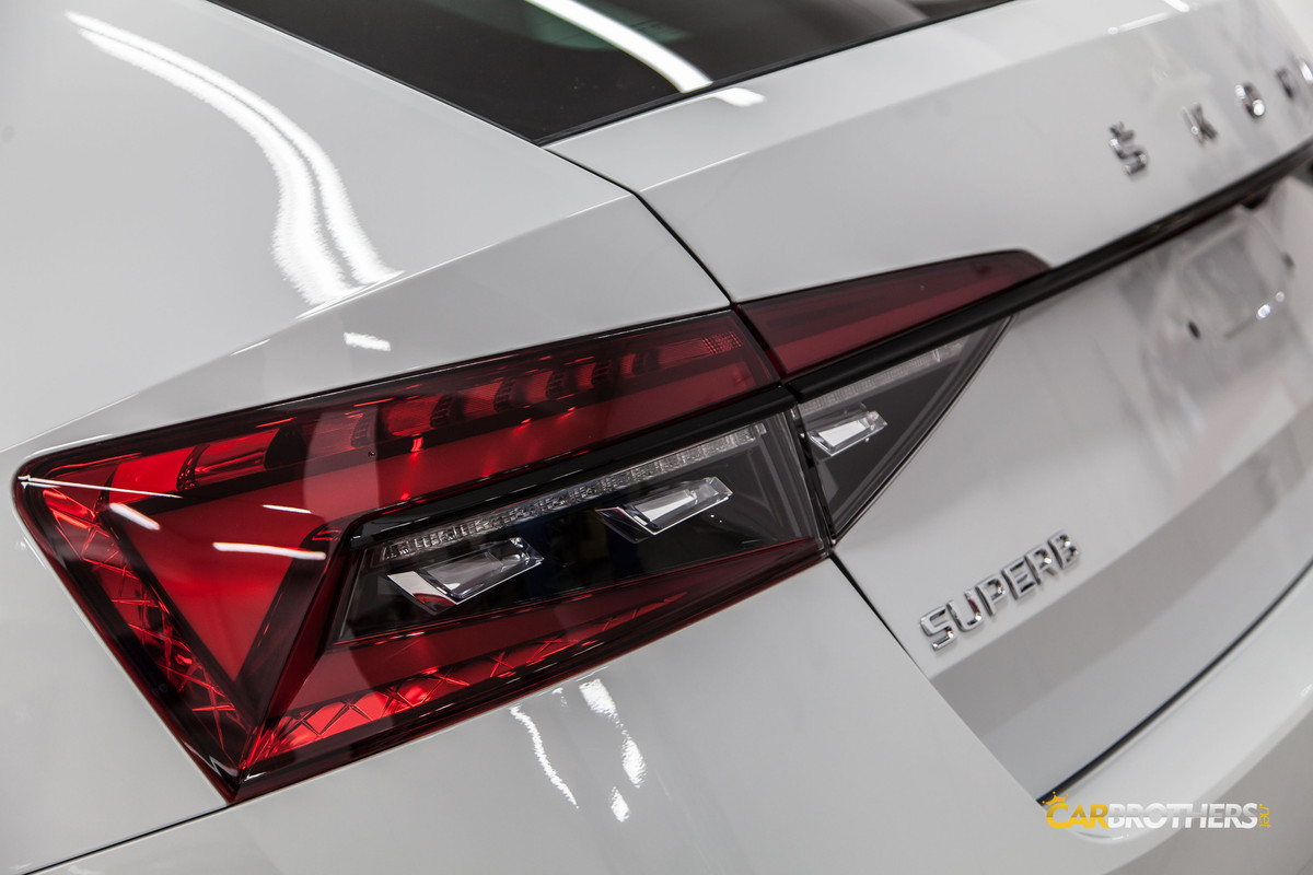 carbrothers autospa detailing Skoda Superb 2 etapy powłoka ceram