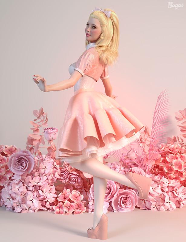Graceful Blooming Poses for Genesis 8.1 Female Graceful Blooming Poses for Genesis 8.1 Female