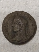 Nummus de Constancio I como cesar. GENIO POPVLI ROMANI. Genio a izq. Trier IMG-20201227-204232