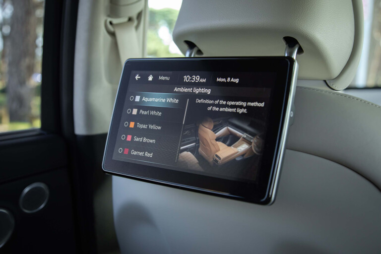 Genesis GV80 Have Rear Seat