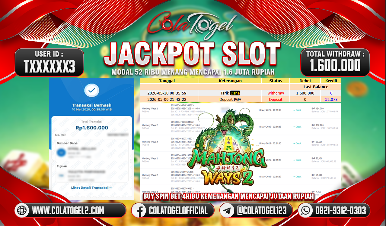 JACKPOT SLOT GACOR!!