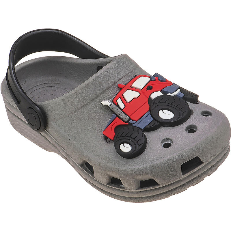 Sandália Pick Up Cinza/Preto miniatura 6