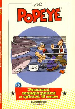 Popeye 13 - Pescicani mangia-panini e spinaci di mare (2017)