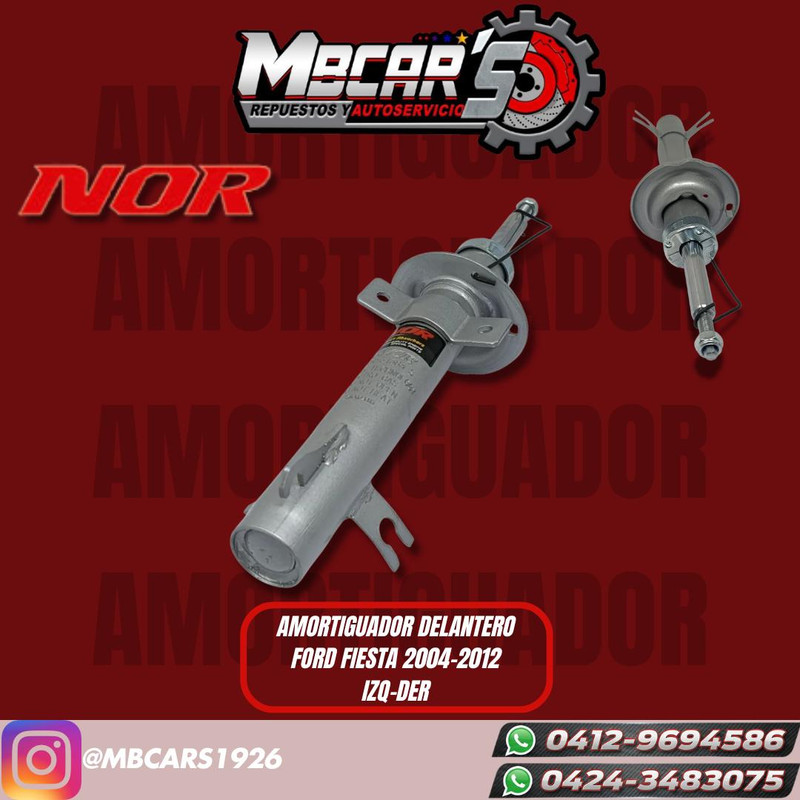 AMORTIGUADOR FIESTA DELANTERO DER-IZQ 04-12