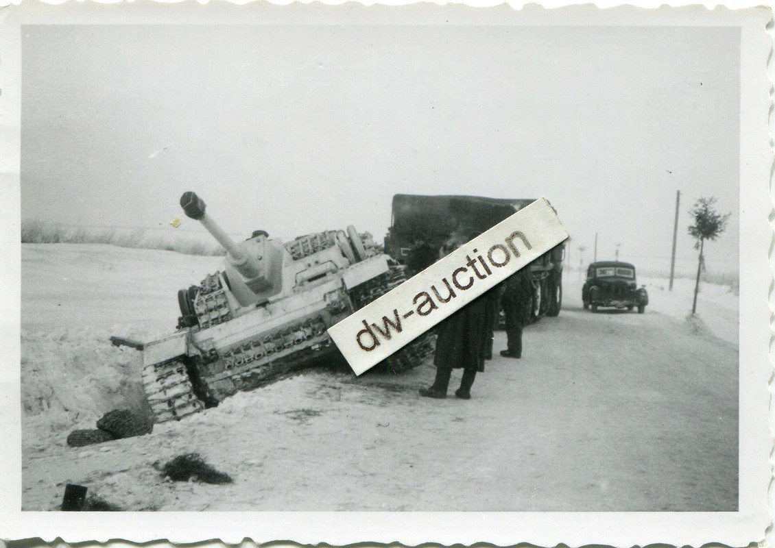 Sturmgeschütz Langrohr mit weißem Tarnanstrich i