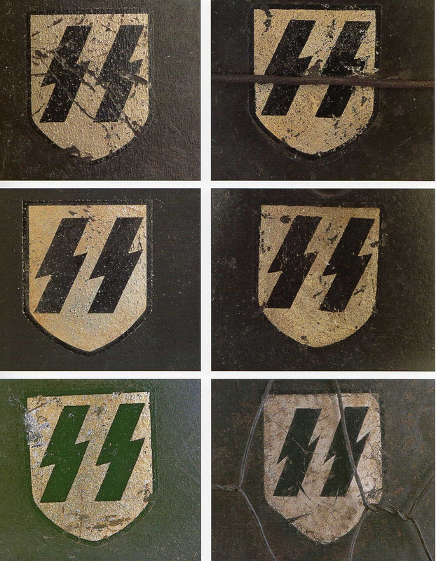 SS késői matricák