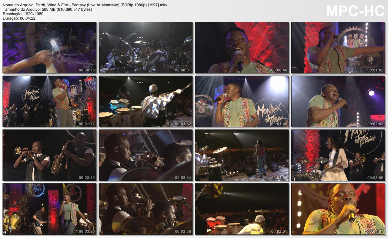 Earth, Wind & Fire - Fantasy (Live At Montreux) (BDRip 1080p) [1997]