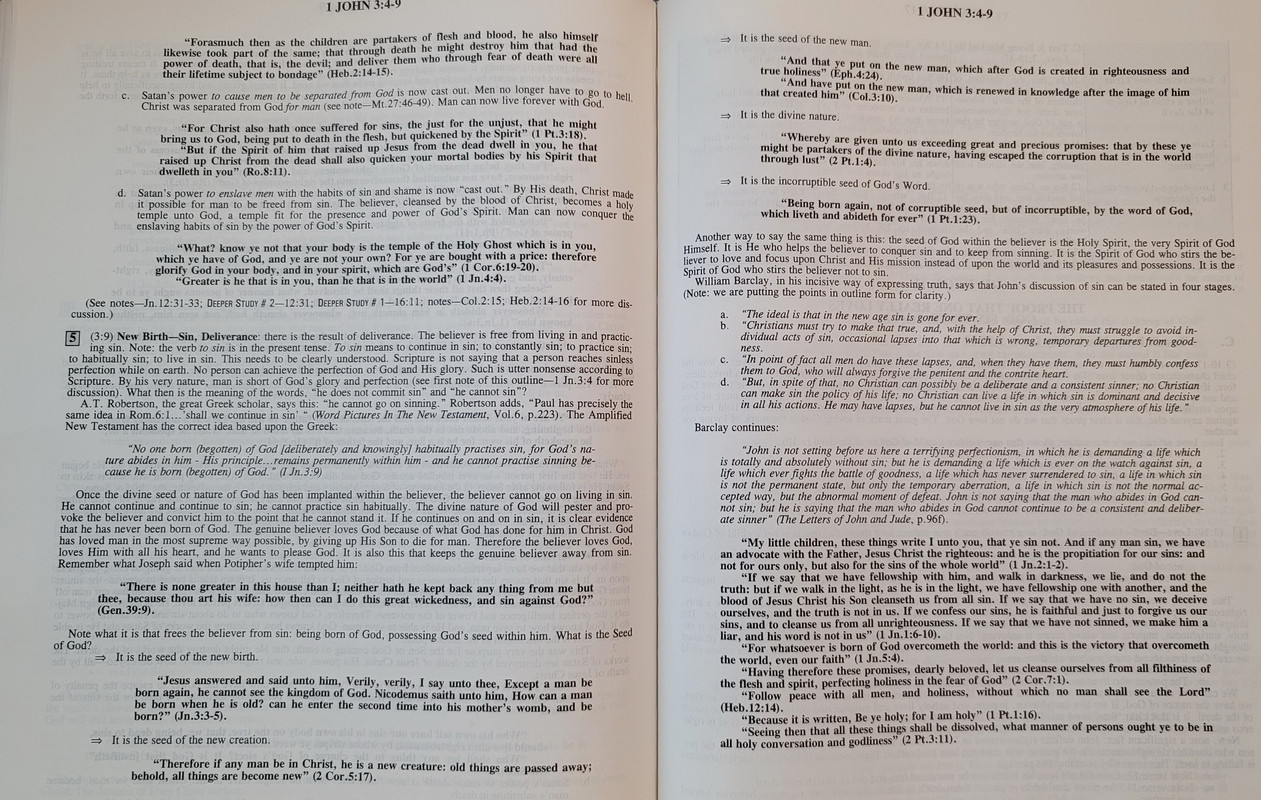 1 John 3.9 Commentary