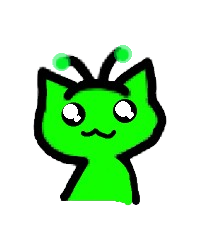 spinning alien