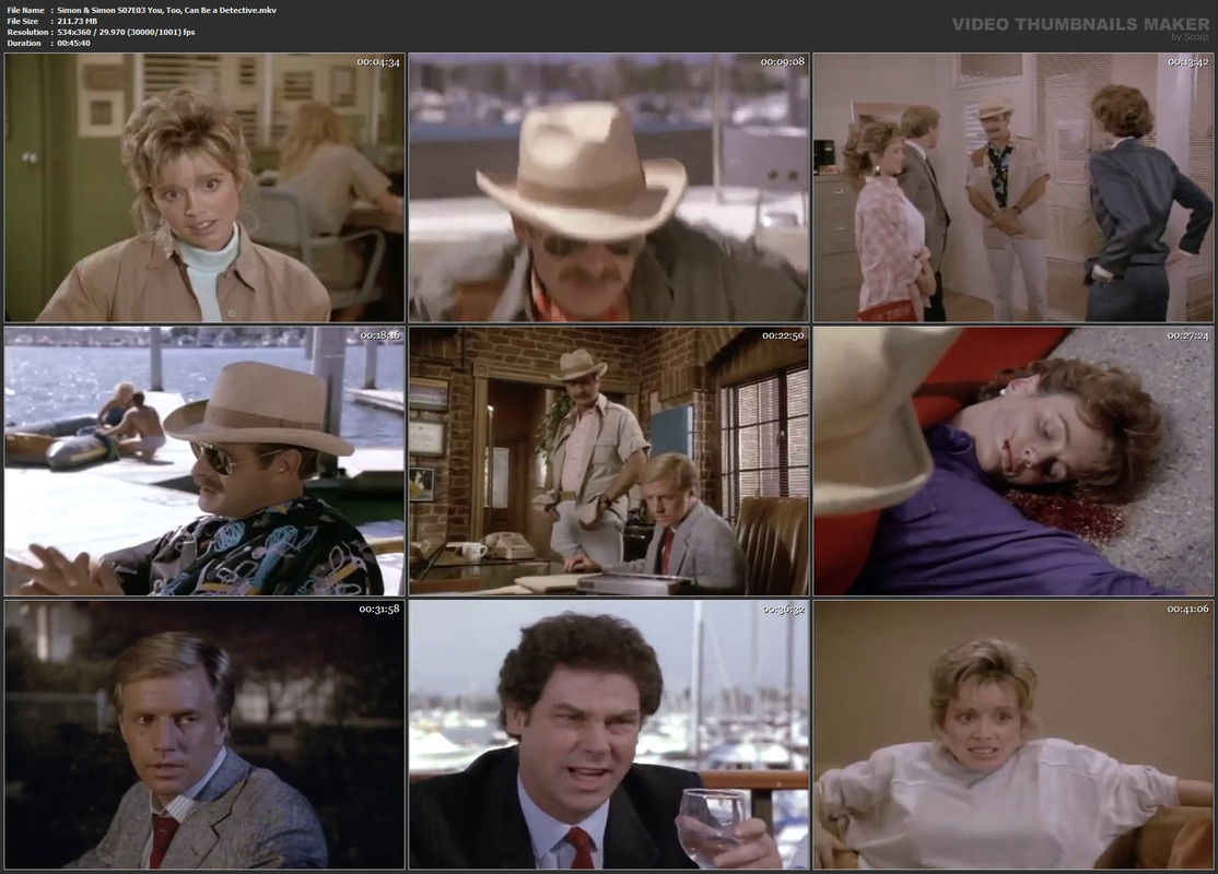 Simon & Simon S07E03 You, Too, Can Be a Detective.mkv