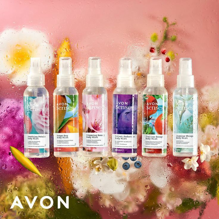Sprays corporales Avon