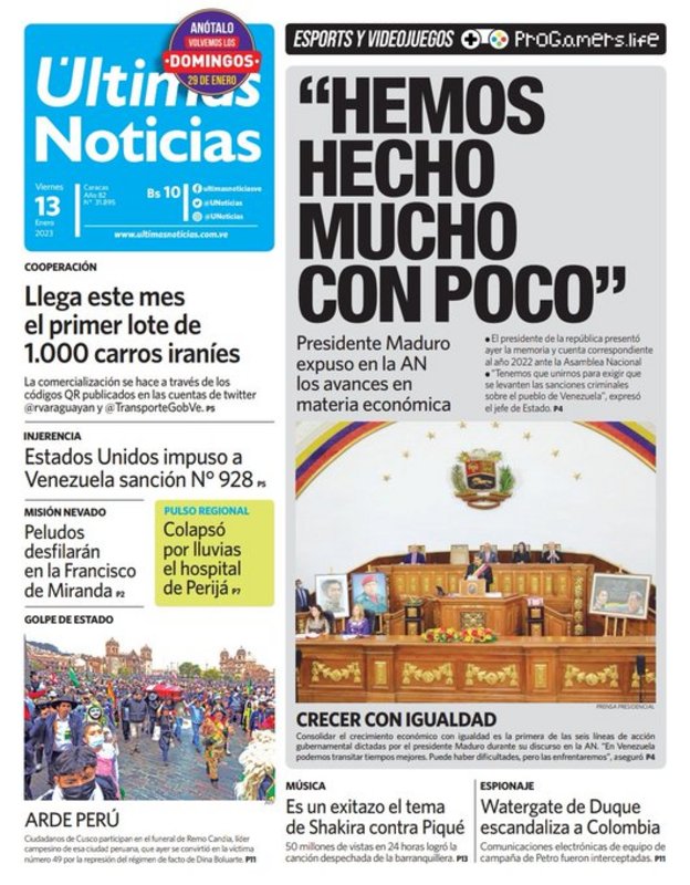 Diario Últimas Noticias