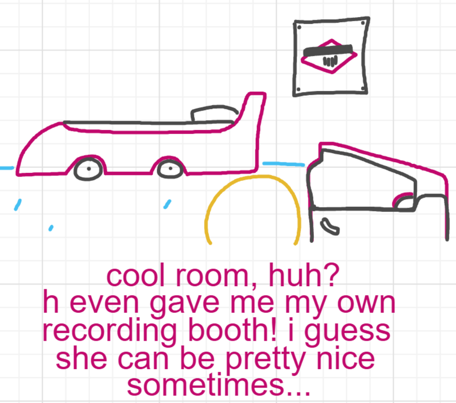 A panel from A Murder On The, episode six of the Board Boards object show by Furretwalk/WalkingFurret.