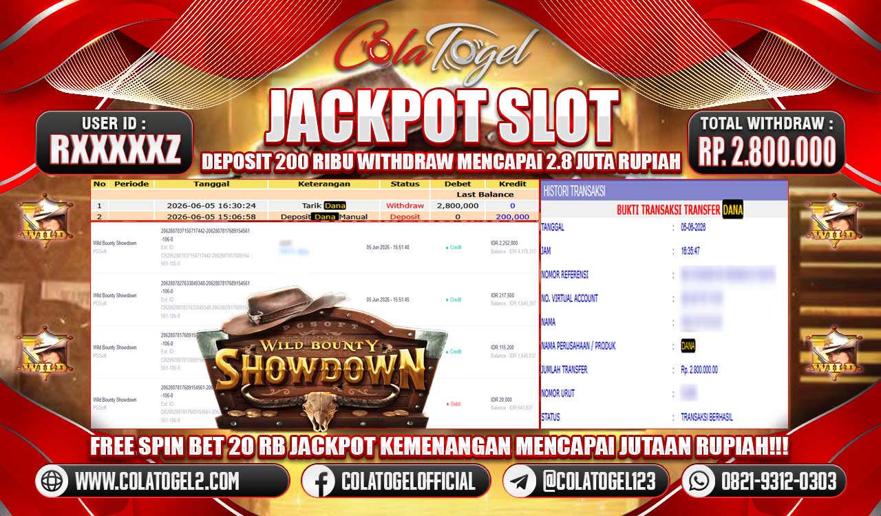 JACKPOT SLOT GACOR!!