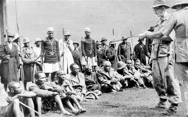 The British Colony in Kenya late 19th