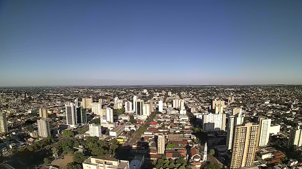 Campo Grande nesta manhã de sexta-feira