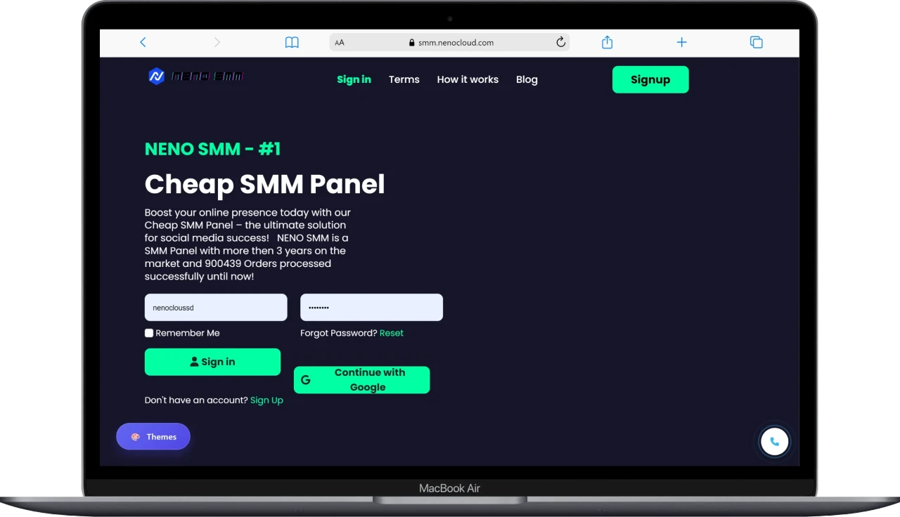 GrowPanelX Theme