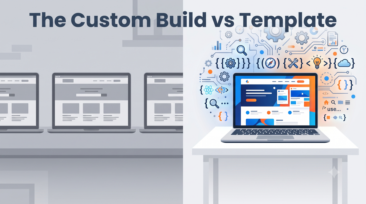 The Custom Build vs Template