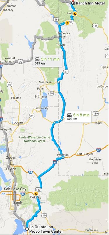 Día Diecisiete: Provo-Jackson - My West USA road trip: un viaje de película. (1)