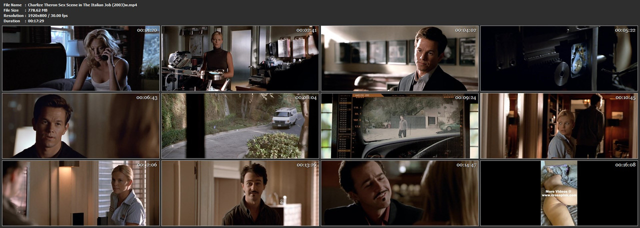 Charlize Theron Sex Scene in The Italian Job (2003)w.mp4