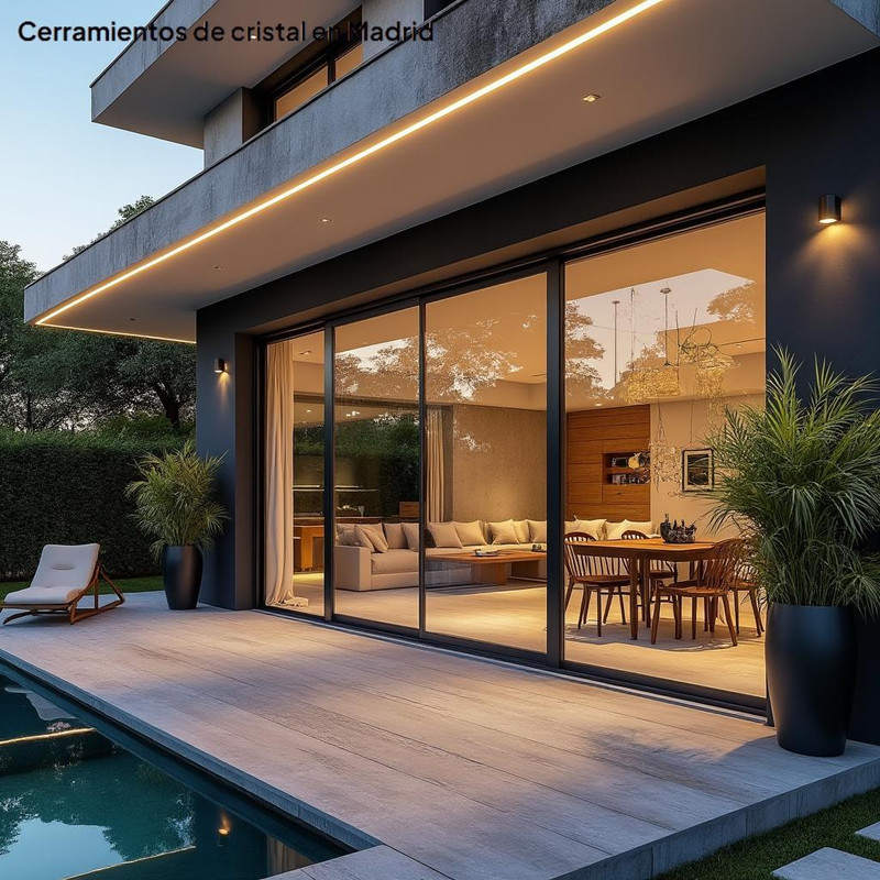 cerramiento de terrazas con cortinas de cristal