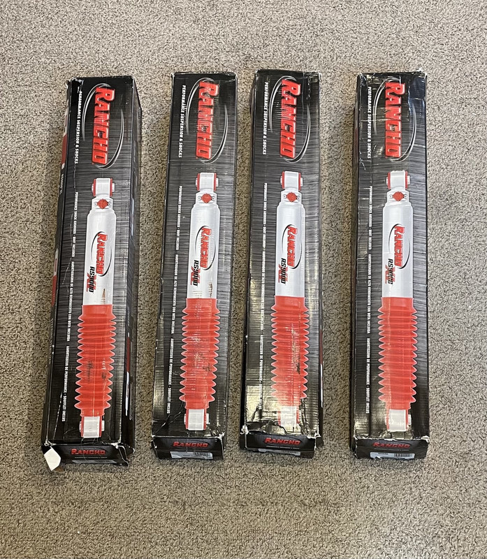 RANCHO RS5000X ADJUSTABLE SHOCKS RS55036A 4PCS