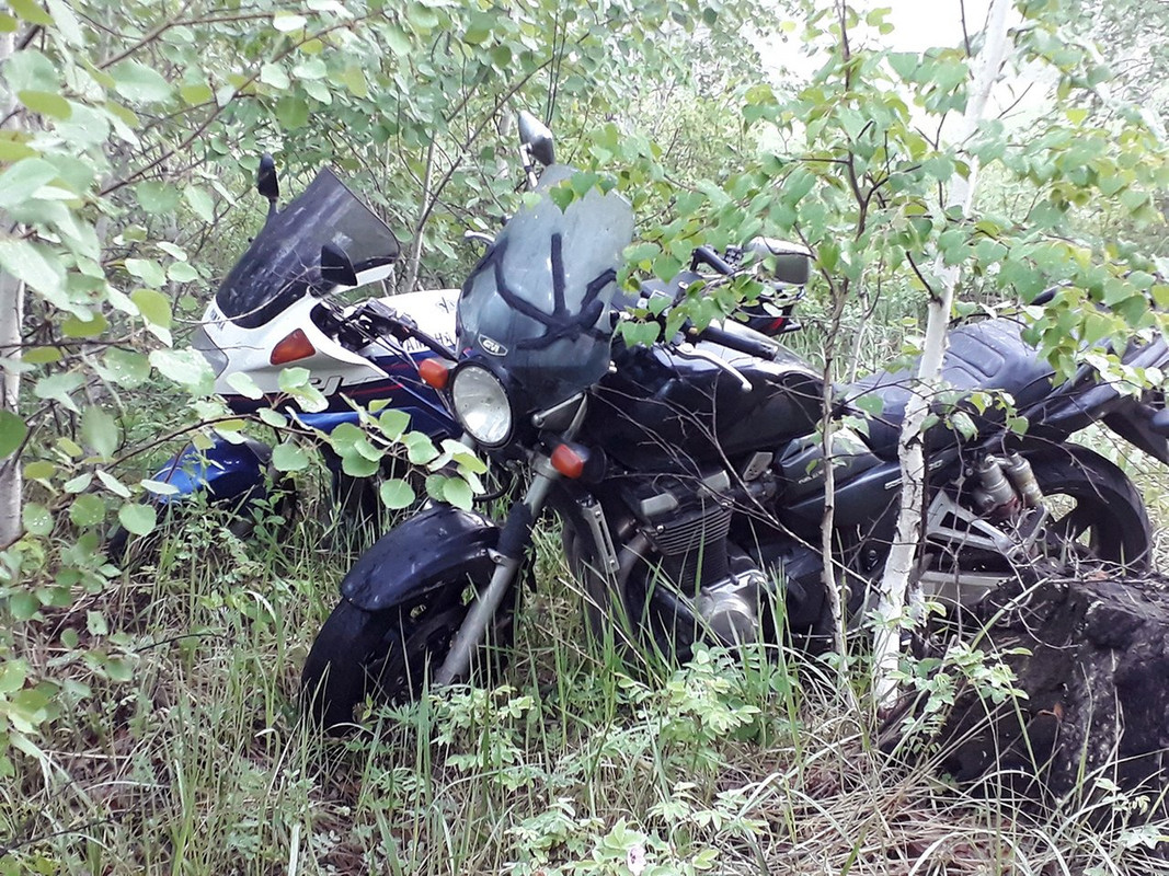 10. Спящие мотциклы