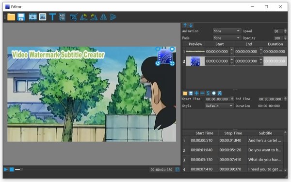 Video Watermark Subtitle Creator 4.0.5.2 Professional Edition